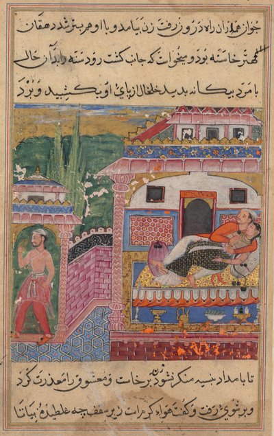 एक तोते की कहानियाँ टुटी-नाम से: आठवीं रात: धोखेबाज पत्नी राजी ..., 1558-1560। द्वारा अज्ञात