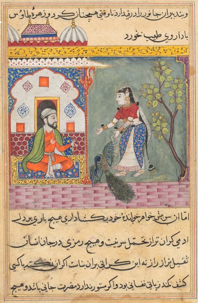 एक तोते की कहानियाँ टुटी-नाम से: उन्नीसवीं रात: ब्रह्मण पत्नी ..., सी। 1560। द्वारा अज्ञात