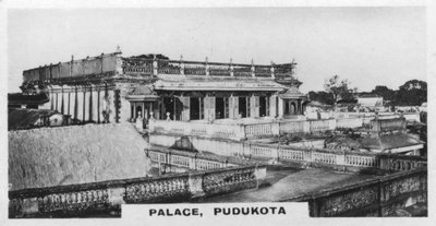 पैलेस, पुदुकोट्टई, तमिलनाडु, भारत, c1925 द्वारा अज्ञात