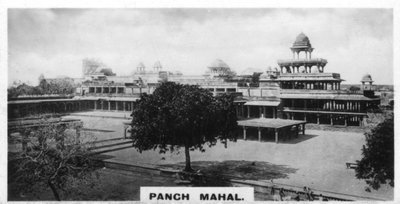 Panch Mahal, Fatehpur Sikri, Agra, India, c1925 द्वारा अज्ञात