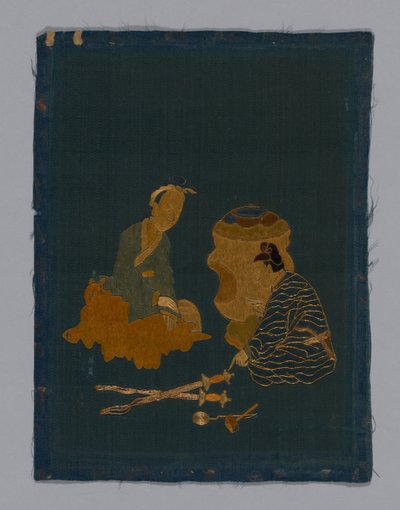 पैनल का टुकड़ा, चीन, किंग राजवंश 1644-1911, 180050। द्वारा अज्ञात