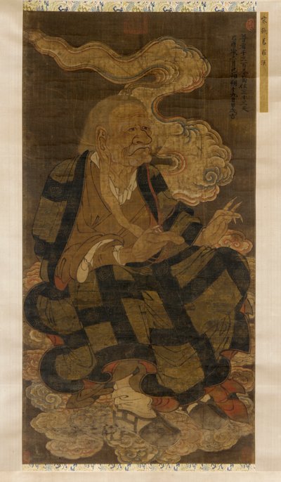 पंथाका, दसवें आदरणीय लुओहान, 1345। द्वारा अज्ञात