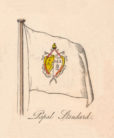 पापल स्टैंडर्ड, 1838 द्वारा अज्ञात