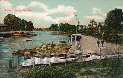 पार्कर्स फेरी, सर्बिटन, c1907 द्वारा अज्ञात