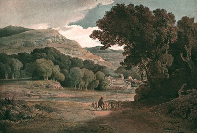 देहाती लैंडस्केप, c1900। द्वारा अज्ञात