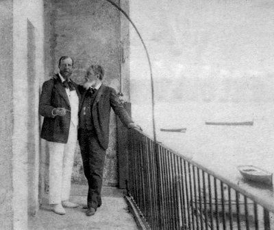 पॉल Deroulede, फ्रांसीसी लेखक और राजनीतिज्ञ और जीन Mounet-Sully, फ्रांसीसी अभिनेता, 1899 द्वारा अज्ञात