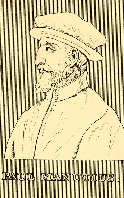 पॉल Manutius, 1512-1574, 1830। द्वारा अज्ञात