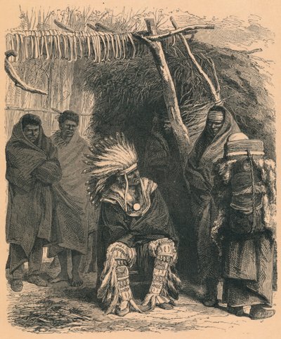 पावनी इंडियन्स, c19th सेंचुरी द्वारा अज्ञात