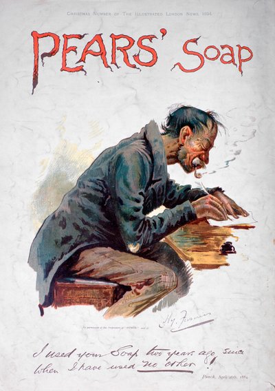 पीयर्स सोप विज्ञापन, 1894 द्वारा अज्ञात