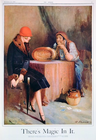 नाशपाती साबुन का विज्ञापन, 1925 द्वारा अज्ञात