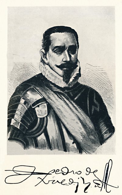 पेड्रो डी वाल्डिवा, सी 1879, 1911 द्वारा अज्ञात