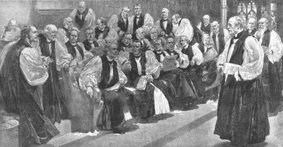1894, 1901 में हाउस ऑफ लॉर्ड्स में पीर आध्यात्मिक। द्वारा अज्ञात