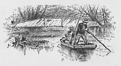 लेक पर पर्च-फिशिंग, 1883 द्वारा अज्ञात