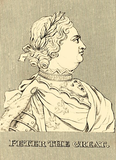 पीटर द ग्रेट, 1672-1725, 1830। द्वारा अज्ञात