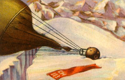 आल्प्स, 1931, 1932 में पिकार्ड्स की ऊंचाई वाले बैलून लैंड। द्वारा अज्ञात