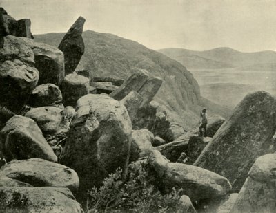 शिखर और अंग पाइप, माउंट वेलिंगटन, 1901। द्वारा अज्ञात