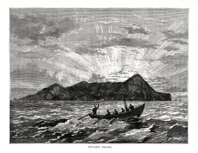 पिटकेर्न द्वीप, प्रशांत महासागर, 1877 द्वारा अज्ञात