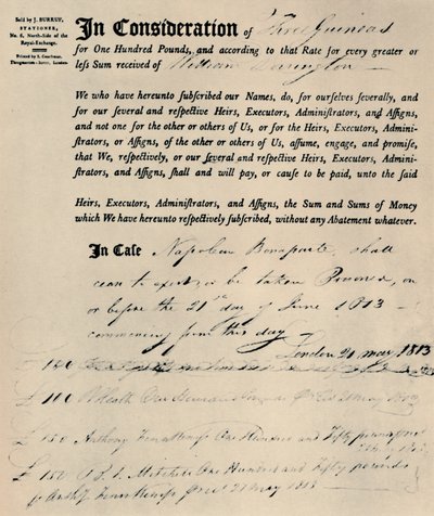 नेपोलियन के जीवन पर नीति, 1813, 1928 द्वारा अज्ञात