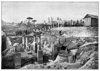 पोम्पी, इटली, 1900 द्वारा अज्ञात
