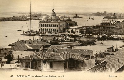पोर्ट ने कहा। - सामान्य दृश्य बंदरगाह। - एलएल।, c1918-c1939। द्वारा अज्ञात