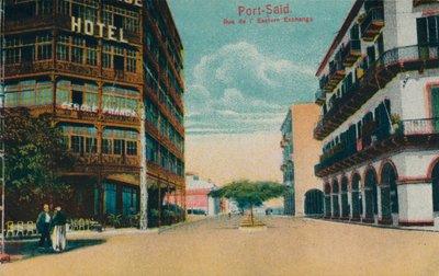 पोर्ट ने कहा। Rue de lEastern Exchange, c1900 द्वारा अज्ञात