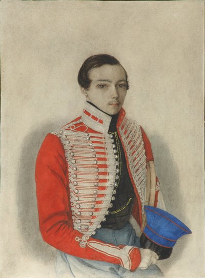 अलेक्जेंडर इवानोविच बेजोब्राजोव का पोर्ट्रेट, 1839 द्वारा अज्ञात