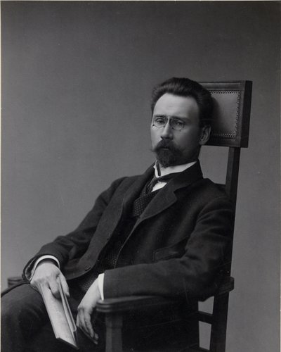 एलेक्सी अलेक्जेंड्रोविच बख्रुशिन का पोर्ट्रेट 1865-1929, 1900 द्वारा अज्ञात