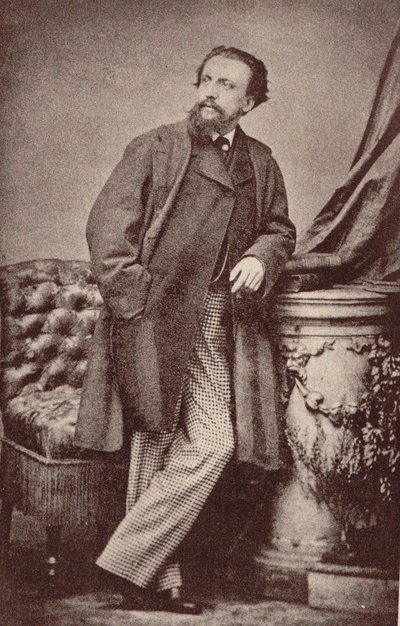 आर्थर कलक्रेनर का पोर्ट्रेट 1828-1869, 1860। द्वारा अज्ञात