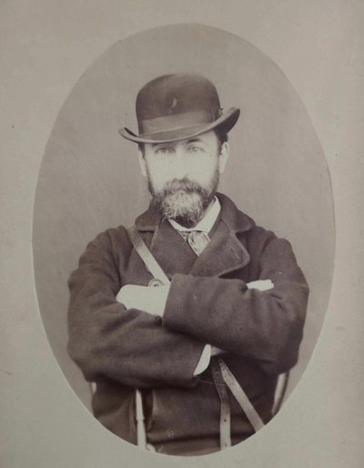 केमिली सेंट-सेन्स का पोर्ट्रेट 1835-1921, 1870। द्वारा अज्ञात