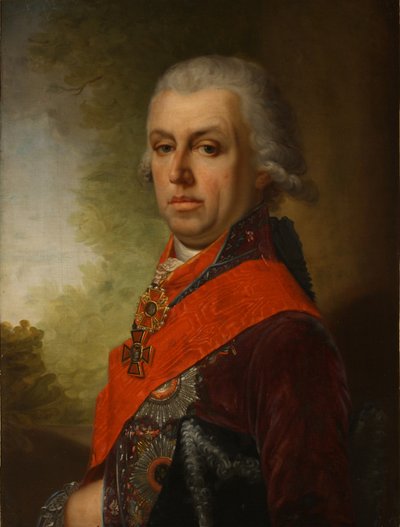 दिमित्री प्रोकोफिविच ट्रॉशिन्स्की की पोर्ट्रेट 1754-1829, 1800 के दशक में द्वारा अज्ञात