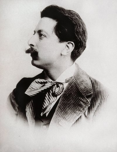 एनरिक ग्रेनाडोस का पोर्ट्रेट (1867-1916), स्पेनिश संगीतकार और पियानोवादक। फोटोग्राफ। द्वारा अज्ञात
