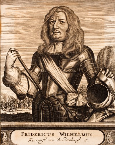 फ्रेडरिक विलियम 1620-1688, ब्रैंडेनबर्ग के इलेक्टर, ड्यूक ऑफ प्रूसिया, 1675। द्वारा अज्ञात