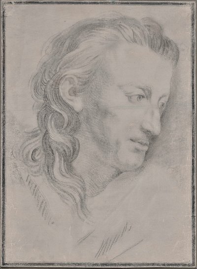 फ्रेडरिक वॉन शिलर का पोर्ट्रेट 1759-1805, 18वीं सदी के अंत में। द्वारा अज्ञात