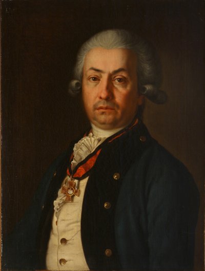 फ्योदोर जानकोविक डे मिर्इवो 1741-1814, 1800 का पोर्ट्रेट द्वारा अज्ञात