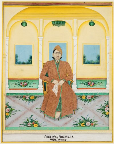 पोर्ट्रेट के गणधर प्रसाद, 1881। द्वारा अज्ञात