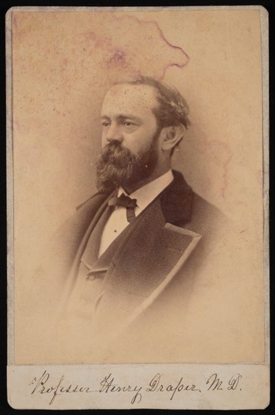 हेनरी ड्रेपर का पोर्ट्रेट 1837-1882, 1876 से पहले। द्वारा अज्ञात