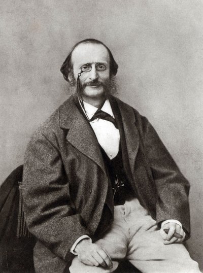 जैक्स ऑफ़ेनबैच का पोर्ट्रेट 1819-1880, सीए 1865। द्वारा अज्ञात