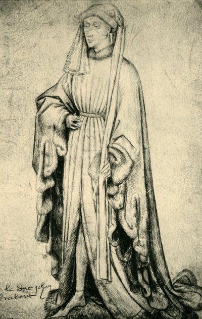 पोर्ट ऑफ़ जॉन IV, ड्यूक ऑफ़ ब्रेबेंट, 1460-1470, 1943। द्वारा अज्ञात