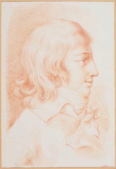 लुइस एंटोनी डी सेंट-जस्ट का पोर्ट्रेट 1767-1794, सीए 1792। द्वारा अज्ञात