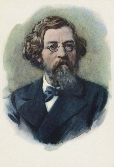 निकोले चेर्नशेवस्की का पोर्ट्रेट 1828-1889 द्वारा अज्ञात