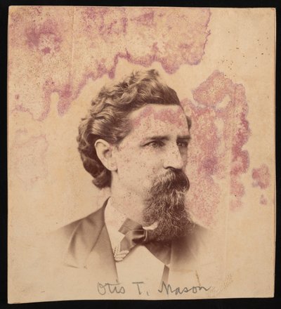 ओटिस टफटन मेसन का पोर्ट्रेट 1838-1908, 1900 से पहले। द्वारा अज्ञात