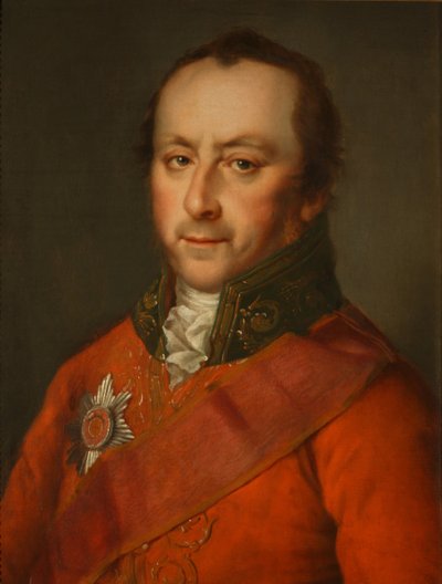 पावेल इवानोविच गोलेनिश्चेव-कुतुज़ोव 1767-1829, 1800 का पोर्ट्रेट द्वारा अज्ञात