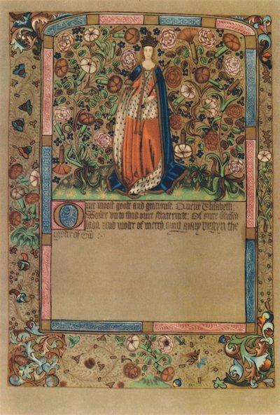 महारानी एलिजाबेथ का चित्र ..., c1441-1689, 1948। द्वारा अज्ञात