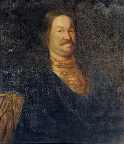सेनेटर प्रिंस याकोव फ्योडोरोविच डोलगोरुकोव 1639-1720 का पोर्ट्रेट, प्रारंभिक 18 वीं शताब्दी। द्वारा अज्ञात