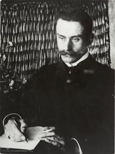 थॉमस मान का पोर्ट्रेट 1875-1955, c.1900। द्वारा अज्ञात