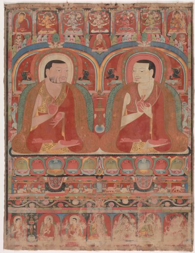 पोर्ट ऑफ़ टू लामास, सी। 1300। द्वारा अज्ञात
