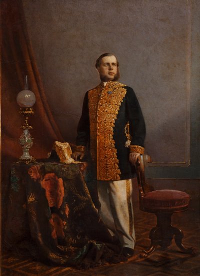 वासिली यूरीविच पॉज़्नानस्की की पोर्ट्रेट 1828-1900, 1860 के दशक द्वारा अज्ञात