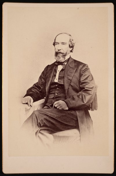 वाल्टर लेनॉक्स का पोर्ट्रेट 1817-1874, 1874 से पहले। द्वारा अज्ञात