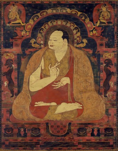 11 वीं शताब्दी की अंतिम तिमाही में एक लामा का पोर्ट्रेट, संभवतः डॉमटन। द्वारा अज्ञात