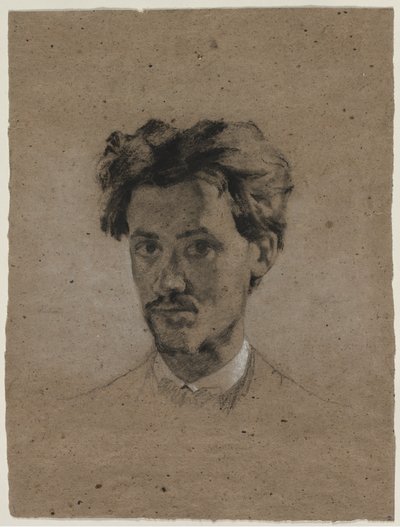 पोर्ट्रेट ऑफ़ ए यंग मैन, सी। 1865-1875। द्वारा अज्ञात